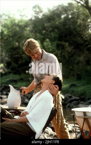 STREEP, Redford, HORS DE L'AFRIQUE, 1985 Banque D'Images