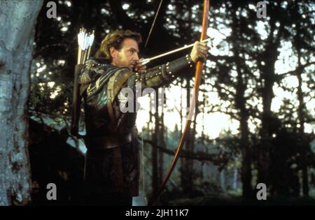 KEVIN COSTNER, Robin des bois, prince des voleurs, 1991 Banque D'Images