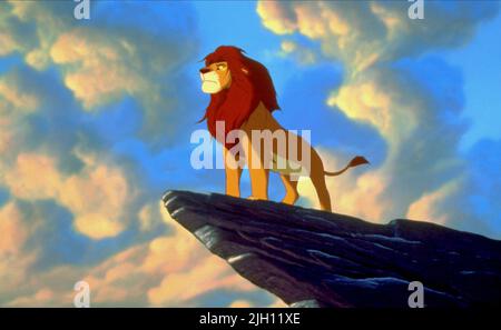 SIMBA, Le Roi Lion, 1994 Banque D'Images