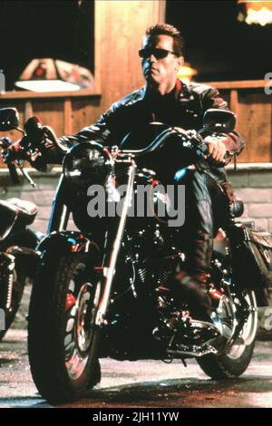 ARNOLD SCHWARZENEGGER, Terminator 2 : JUDGMENT DAY, 1991 Banque D'Images