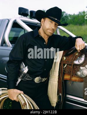 CHUCK NORRIS, Walker Texas Ranger, 1993 Banque D'Images