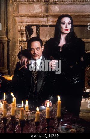 JULIA, HUSTON, LA FAMILLE ADDAMS, 1991 Banque D'Images