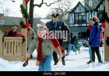 MACAULAY CULKIN, seule à la maison, 1990 Banque D'Images