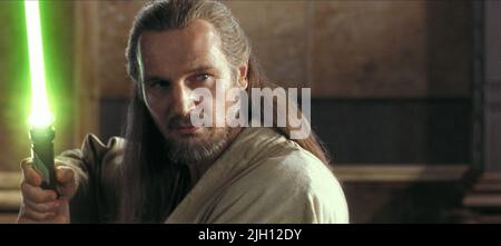 LIAM NEESON, Star Wars : Episode I - LA MENACE FANTÔME, 1999 Banque D'Images