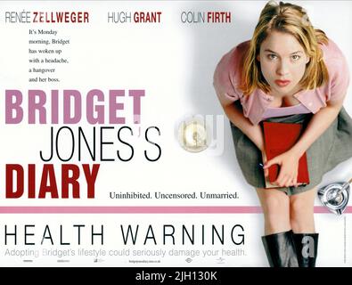 Renée Zellweger, BRIDGET JONES'S DIARY, 2001 Banque D'Images