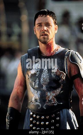 RUSSELL CROWE, gladiator, 2000 Banque D'Images