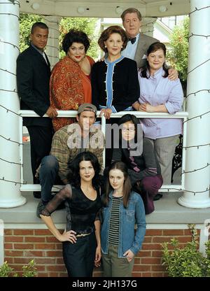 GRAHAM,BLEDEL,PATTERSON,AGENA,TRUESDALE,TORRES,BISHOP,HERRMANN,MCCARTHY, GILMORE GIRLS, 2000 Banque D'Images