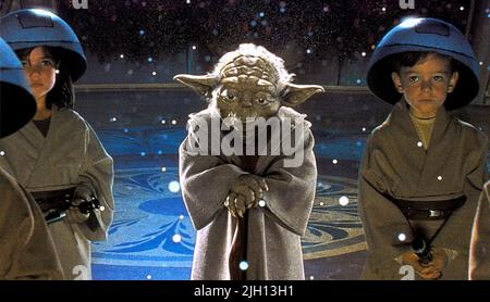 YODA, Star Wars : Episode II - L'ATTAQUE DES CLONES, 2002 Banque D'Images