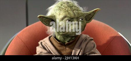 YODA, Star Wars : Episode III - LA REVANCHE DES SITH, 2005 Banque D'Images