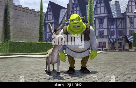 ÂNE, SHREK, SHREK, 2001 Banque D'Images