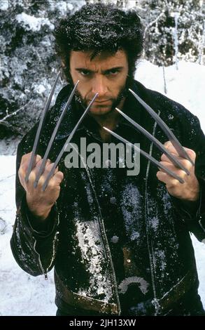 HUGH JACKMAN, X-MEN, 2000 Banque D'Images