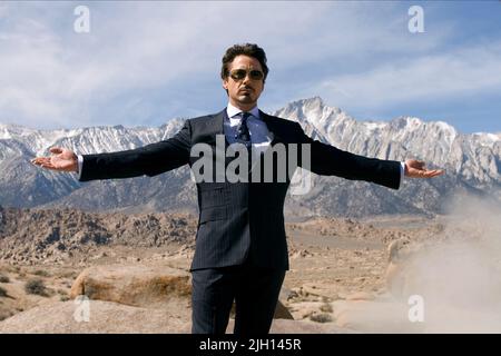 ROBERT DOWNEY JR., l'homme de fer, 2008 Banque D'Images