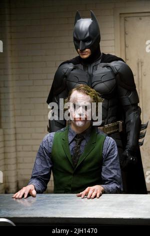 LEDGER,BALE, THE DARK KNIGHT, 2008 Banque D'Images