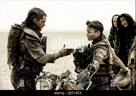 HARDY, THERON, MAD MAX : FURY ROAD, 2015 Banque D'Images