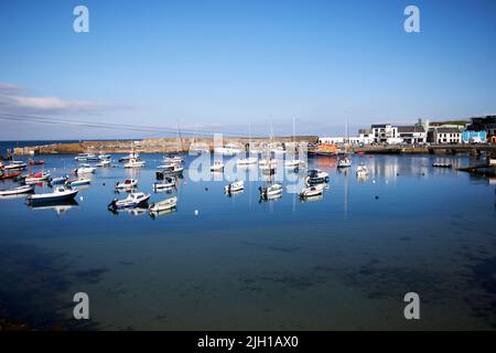 port de portrush, irlande du nord, royaume-uni Banque D'Images