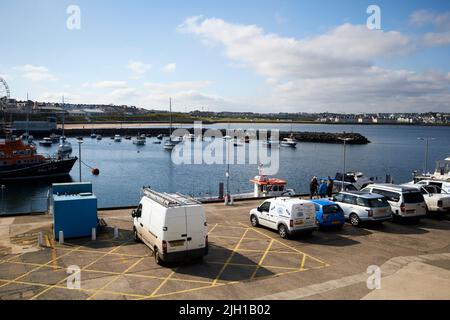 port de portrush, irlande du nord, royaume-uni Banque D'Images