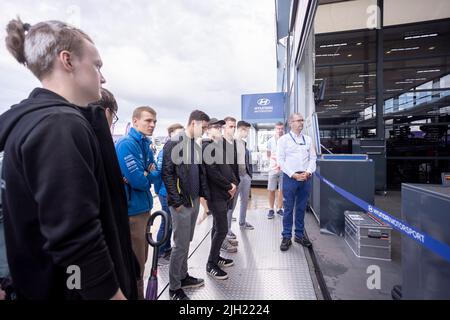 Tartu, Estonie. 14th juillet 2022. WHEATLEY Andrew (gbr), FIA Rally Director, portrait pendant le Rallye Estonie 2022, 7th tour du Championnat du monde de voitures de rallye WRC 2022, de 14 juillet à 17, 2022 à Tartu, Estonie - photo Nikos Katikis / DPPI crédit: DPPI Media / Alay Live News Banque D'Images