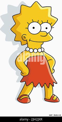 LISA SIMPSON, LE FILM SIMPSONS, 2007 Banque D'Images