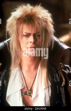 DAVID BOWIE, Labyrinthe, 1986 Banque D'Images