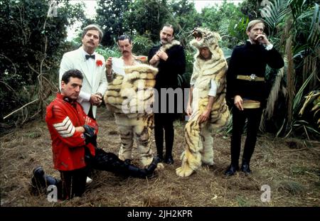 JONES,GILLIAM,PALIN,CLEESE,IDLE,CHAPMAN, MONTY PYTHON LE SENS DE LA VIE, 1983 Banque D'Images