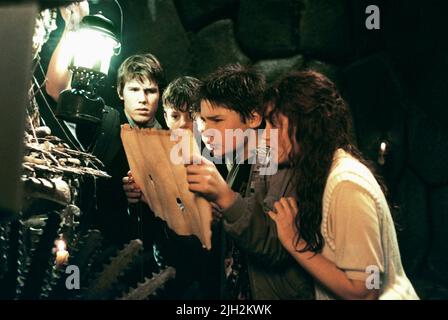 BROLIN,ASTIN,FELDMAN,VERT, THE GOONIES, 1985 Banque D'Images