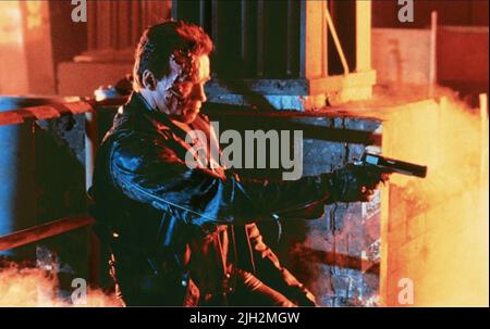 ARNOLD SCHWARZENEGGER, Terminator 2 : JUDGMENT DAY, 1991 Banque D'Images