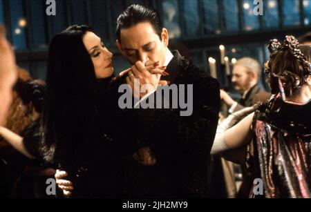 HUSTON, JULIA, LA FAMILLE ADDAMS, 1991 Banque D'Images