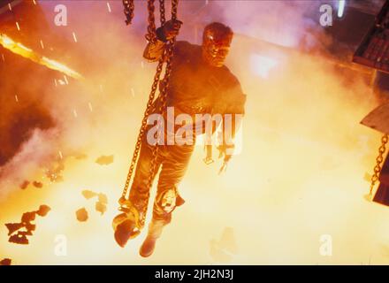 ARNOLD SCHWARZENEGGER, Terminator 2 : JUDGMENT DAY, 1991 Banque D'Images