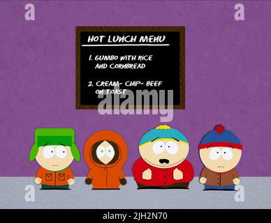 KYLE,KENNY,CARTMAN,STAN, SOUTH PARK, 1999 Banque D'Images