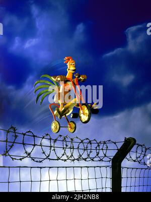 ROCKY, CHICKEN RUN, 2000 Banque D'Images