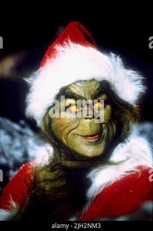 JIM CARREY, COMMENT LE GRINCH A VOLÉ NOËL, 2000 Banque D'Images