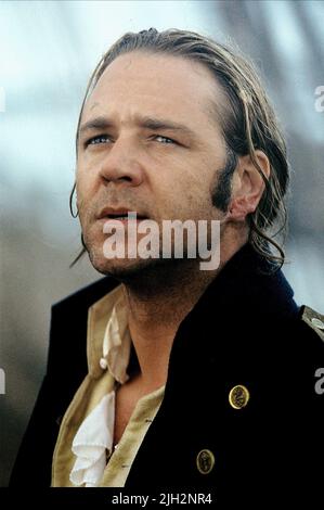 RUSSELL CROWE, Master and Commander : THE FAR SIDE OF THE WORLD, 2003 Banque D'Images