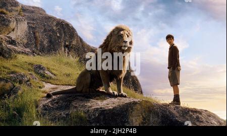 ASLAN,KEYNES, LES CHRONIQUES DE NARNIA: LE LION LA SORCIÈRE ET L'ARMOIRE, 2005 Banque D'Images