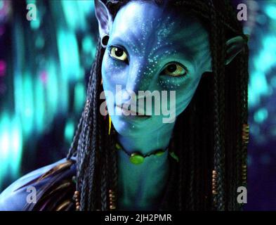 ZOE SALDANA, avatar, 2009 Banque D'Images