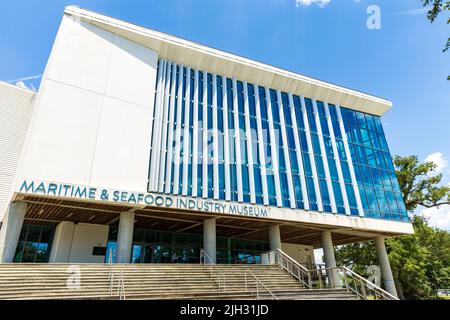 Biloxi, MS - 18 juin 2022 : Musée de l'industrie maritime et des fruits de mer Banque D'Images