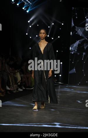 Rome, Latium, Italie. 14th juillet 2022. MUUSA présente ses collections d'été et de printemps 2023 à AltaRome. (Credit image: © Paolo Pizzi/Pacific Press via ZUMA Press Wire) Credit: ZUMA Press, Inc./Alamy Live News Banque D'Images
