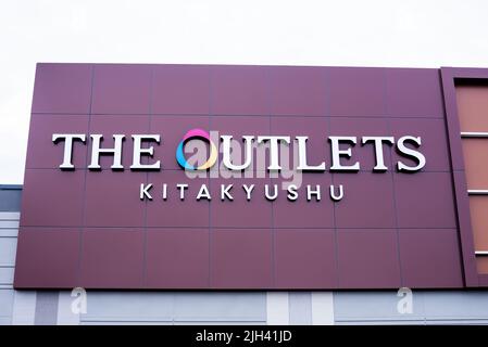 The Outlets Kitakyushu - magasins d'usine de produits de marque à Kitakyushu City, Fukuoka, Japon Banque D'Images