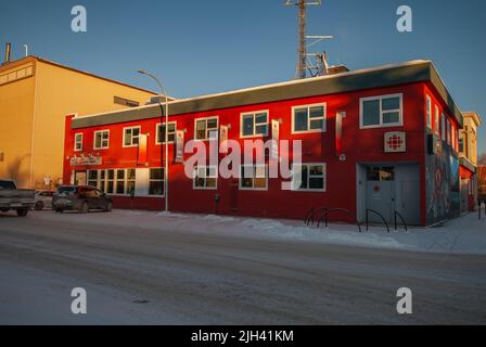 CBC North, Whitehorse, Yukon, Canada Banque D'Images