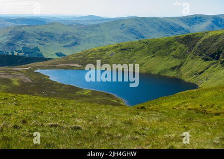 Loch Wharral au-dessus de Glen Clova à Angus, en Écosse Banque D'Images