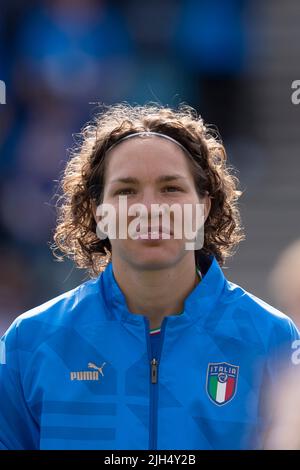 Manchester, Royaume-Uni. 14th juillet, 2022. Lors du match des femmes de l'UEFA Euro England 2022 entre l'Italie 1-1 Islande au stade de l'Académie de la ville de Manchester sur 14 juillet 2022 à Manchester, en Angleterre. Credit: Maurizio Borsari/AFLO/Alay Live News Credit: AFLO Co. Ltd./Alay Live News Banque D'Images