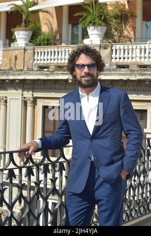 Rome, Italie. 15th juillet 2022. Francesco Montanari participe à la présentation du programme du salon Sky 2022/2023 à Rome, Italie.13 juillet 2022 crédit: dpa/Alamy Live News Banque D'Images