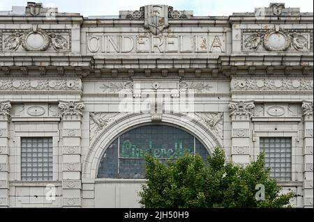 Cherokee Lemp Historic District, St. Louis, Missouri, États-Unis d'Amérique. Banque D'Images