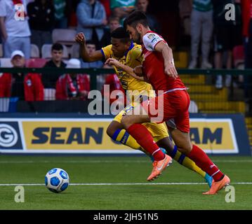 Cliftonville contre DAC 1904 - UEFA Europa Conference League Banque D'Images