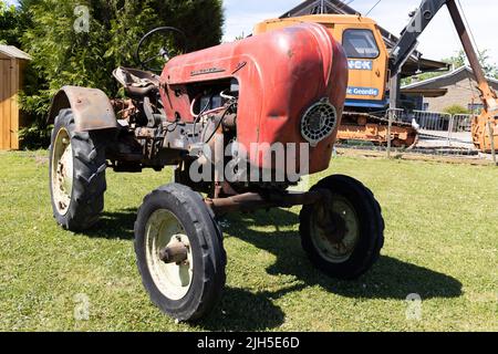 Tracteur diesel Porsche Allgaier Banque D'Images