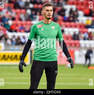 Cliftonville contre DAC 1904 - UEFA Europa Conference League Banque D'Images