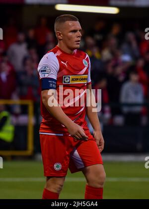 Cliftonville contre DAC 1904 - UEFA Europa Conference League Banque D'Images