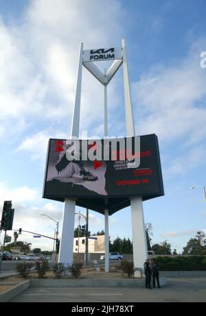 Inglewood, Californie, États-Unis 13th juillet 2022 panique à la discothèque Viva Las Vengeance concert Marquee on 13 juillet 2022 au Kia Forum à Inglewood, Californie, États-Unis. Photo par Barry King/Alay stock photo Banque D'Images