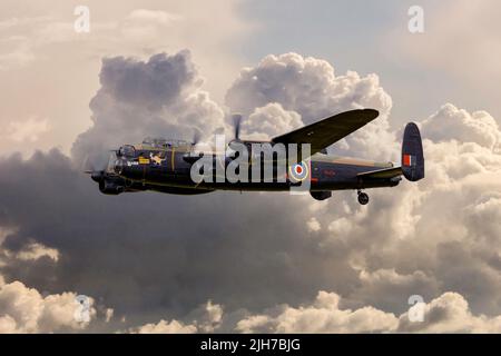 Bombardier Lancaster Banque D'Images