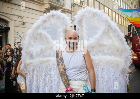 Catane Pride 2 Luglio 2022 Banque D'Images