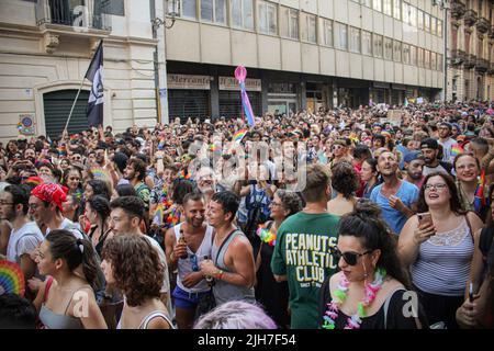 Catane Pride 2 Luglio 2022 Banque D'Images